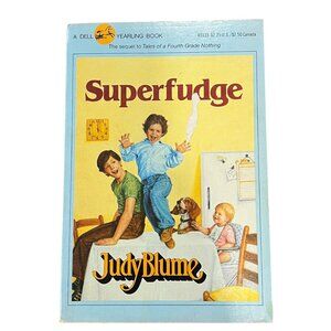 Vintage Paperback "Superfudge" By Judy Blume